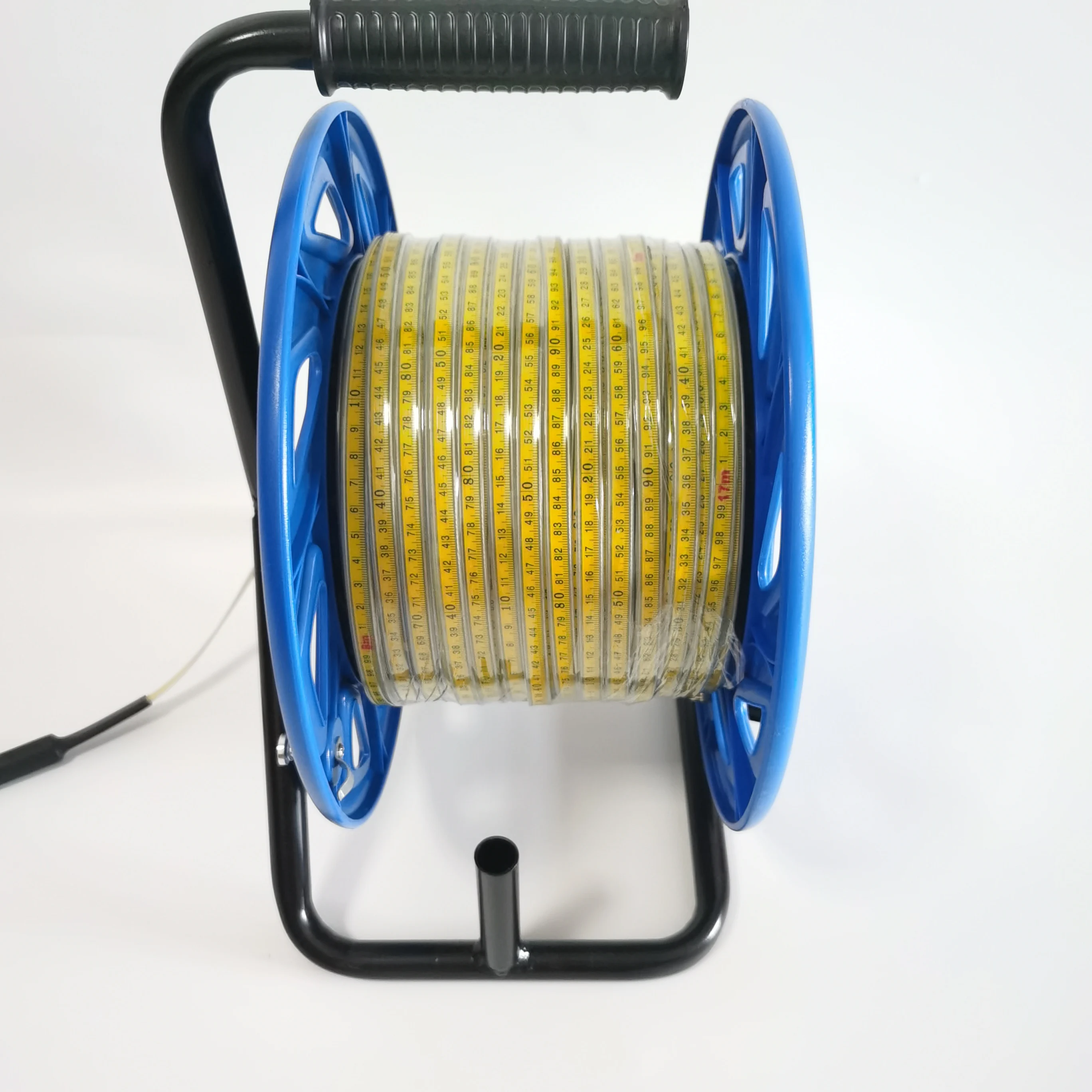 AIROW 500m Steel Ruler Water Level Gauge for Underground Water Level Measurement, Replaceable Cable Type Measuring Strip