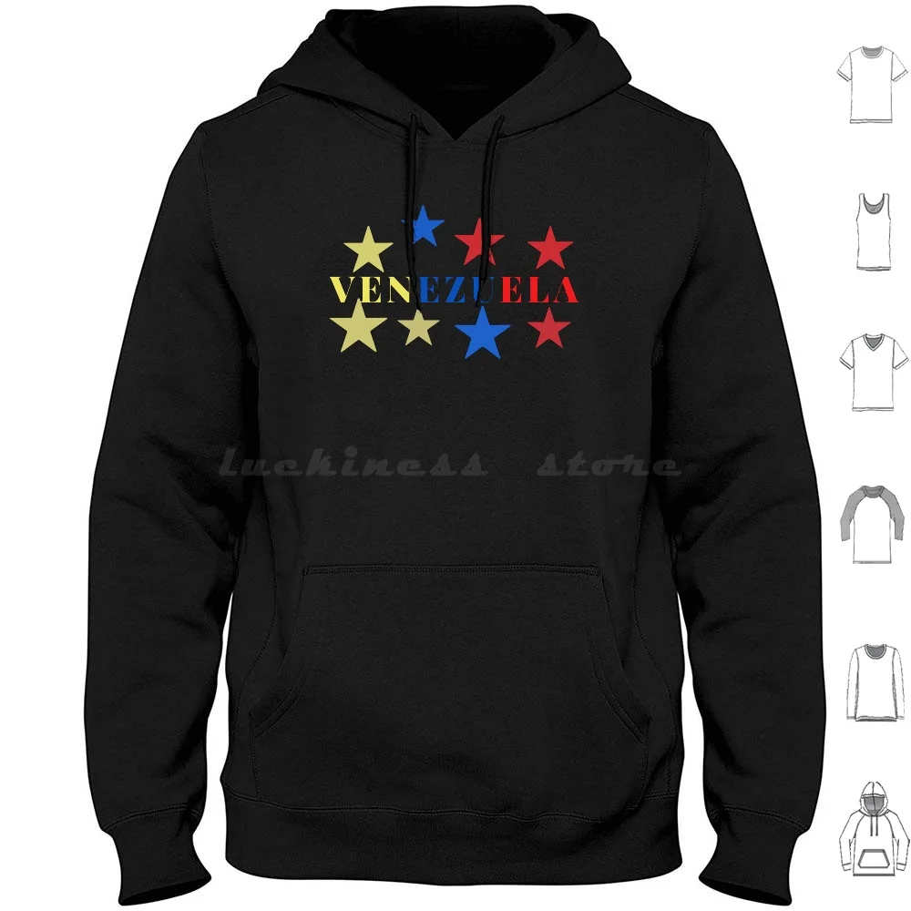 Venezuela Free Hoodie Cotton Long Sleeve Venezuela Beautiful Country Free No More Dictatorship We Have People Nature