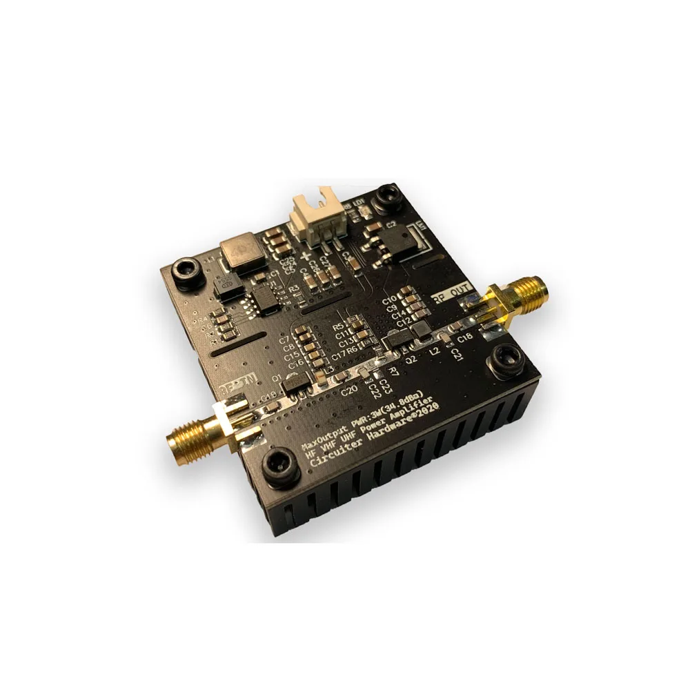 Imagem -02 - Amplificador de Potência para Radioamadorismo Transmissor fm Ondas Curtas Remoto Vhf Uhf rf 05800mhz 36db 4w 433mhz 868m 915m
