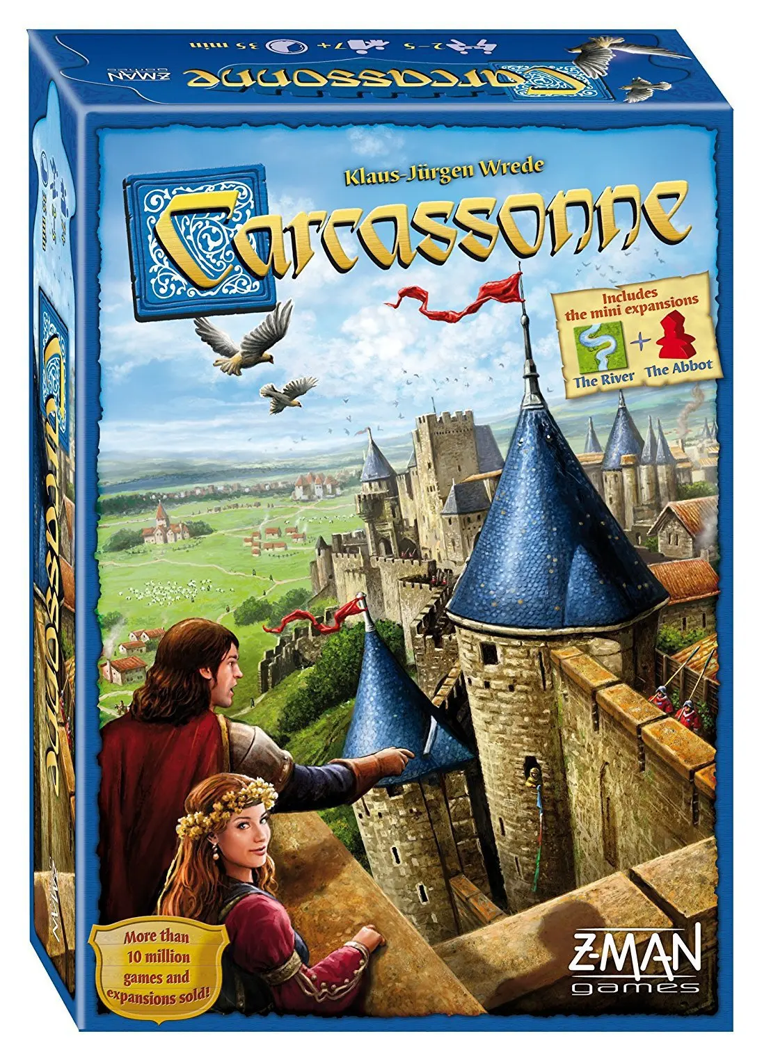 

Настольная игра Carcassonne Winter Edition для 2-5 игроков для семьи/вечеринки/подарка, лучший подарок, забавная игра с заменами плитки