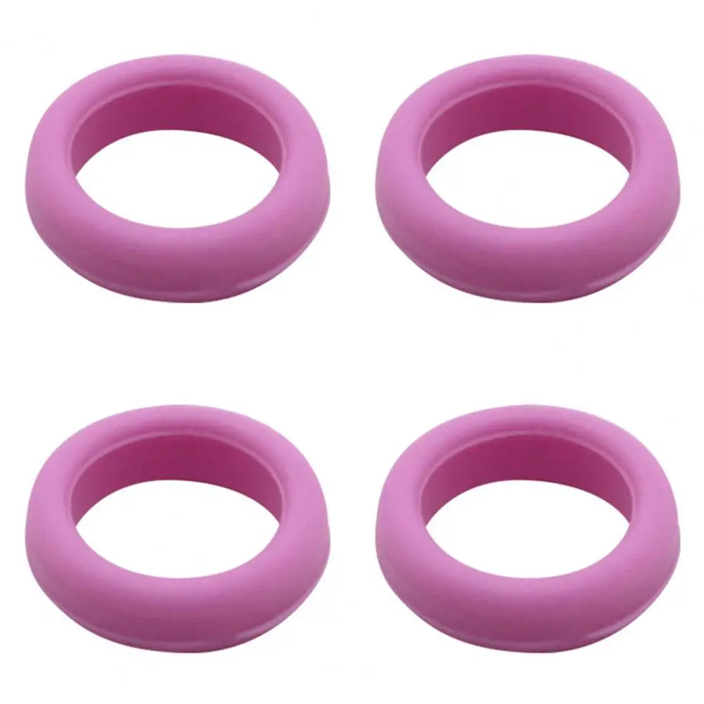 2026 4Pcs Leak Proof Straws Seal Straw Holder Silicone Seal for Glass Metal Straws Universal Fit Anti-Breakage Ring for Tumblers