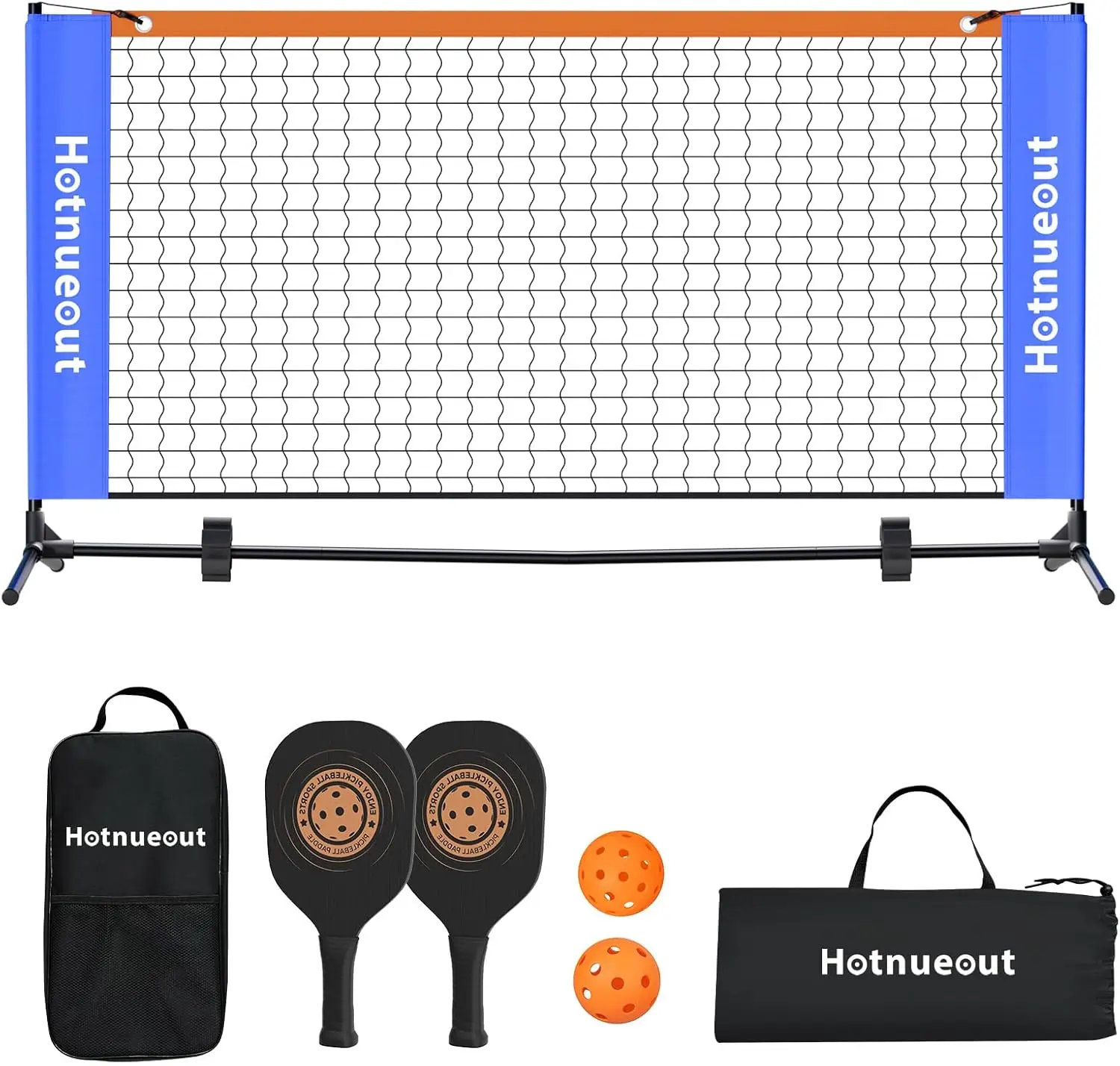 

5FT Portable Pickleball Net Set for Indoor/Outdoor Practice - Quick Setup, Lightweight Training Equipment