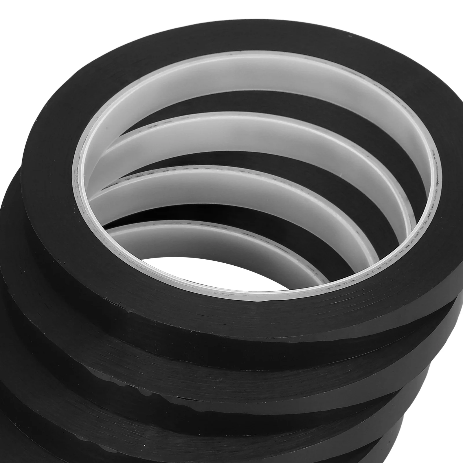 

6 Rolls Whiteboard Pet Material Long Labeling Tapes Adhesive Marking Tape For Classroom Office -Use Insulation Tape