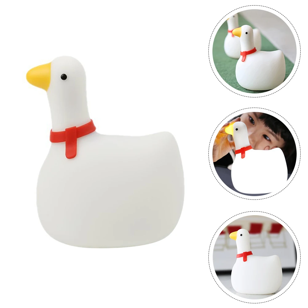 

Rocking Goose Kids Nursery Bedroom Child Room Nursery Decor Gifts Night Light LED Small Night Silicone Light Lamp