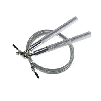 1PC Jump Rope Ultra-speed Skipping Rope Steel Wire Jumping Ropes for Boxing Gym Fitness Training 3 Meters Adjustable Speed Gym 2