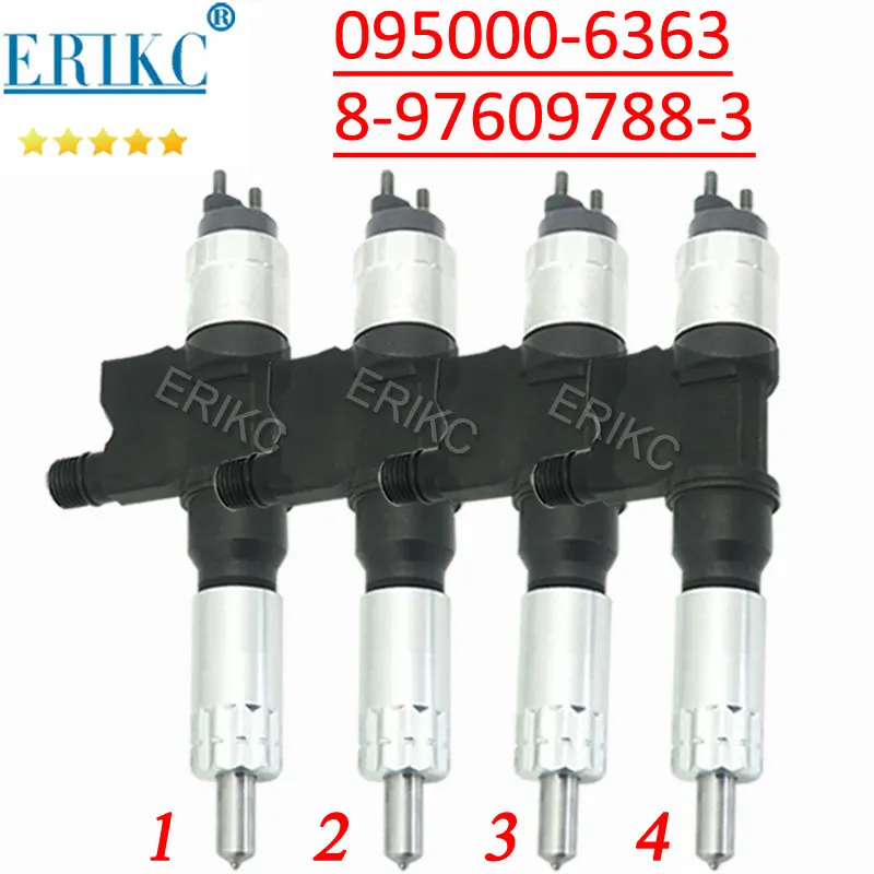 095000-6361 095000-6363 Diesel Fuel Injector Nozzle 095000-6362 0950006363 for DENSO Isuzu 4HK 6HK 8-97609788-2 8-97609788-3