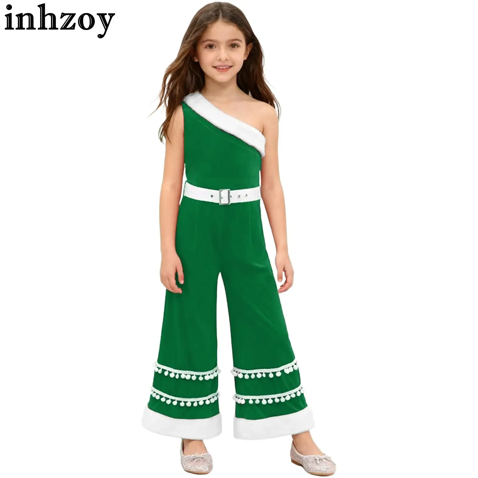 criancas-meninas-traje-de-natal-elfo-santa-ajudante-cosplay-macacao-sem-mangas-veludo-pompons-bodysuit-para-festa-de-carnaval-de-natal