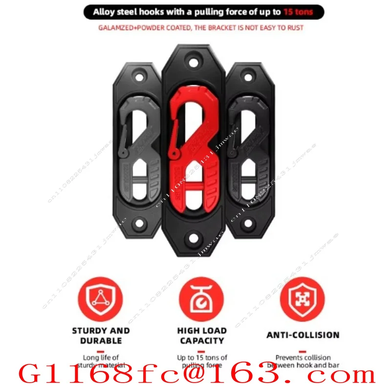 Off Road Accessories Winch Roller Fairing Winch Hook and Loop and 4wd Aluminum Fairing Kit Parts