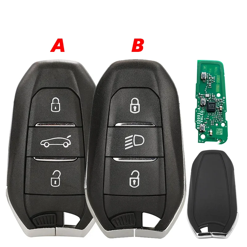 CN009047 OEM PCB Remote FCCID IM3A Dla 2020 Peugeot 5008 508 Smart Key IM3A AES NCF29A1 Chip 434 MHz Keyless Go