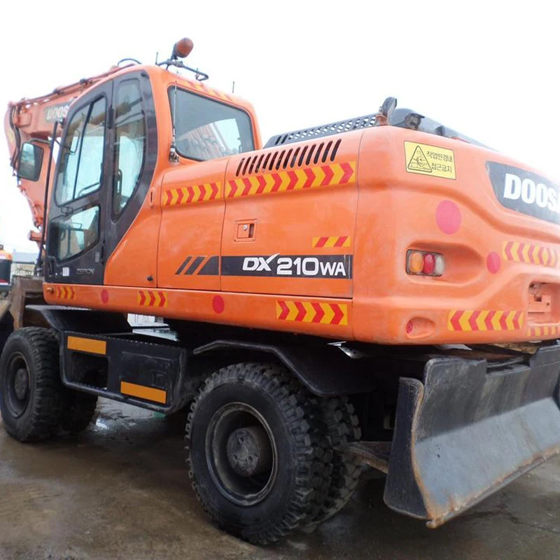 Used DOOSAN DX210W-7 Wheel Original Excavator