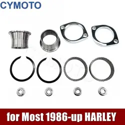 Exhaust Port Torque Cone Flange for Harley Big Twin Models Sportster 883 1200 Motorcycle Exhaust Flange