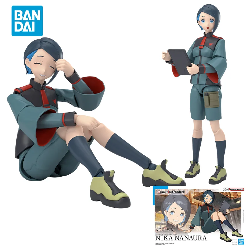 

Spot Direct Delivery Bandai Original GUNDAM Anime Collectible Model FRS NIKA NANAURA Action Figure Assembly Toys for Children