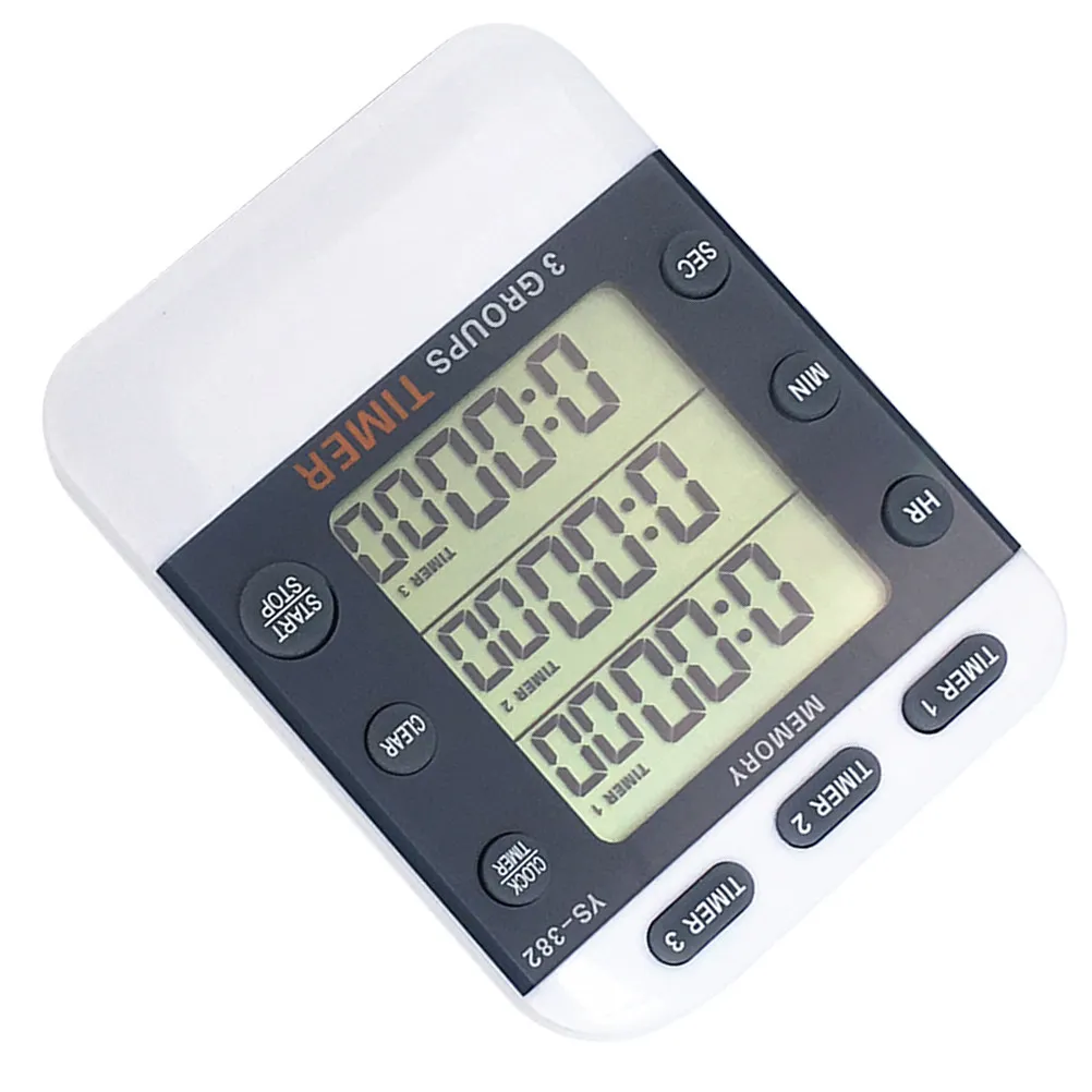 Display Stopwatch Digital Sports Electronic Movement Timer Countdown Timer Kitchen Cook Stopwatch Longest 99 Hours Memory