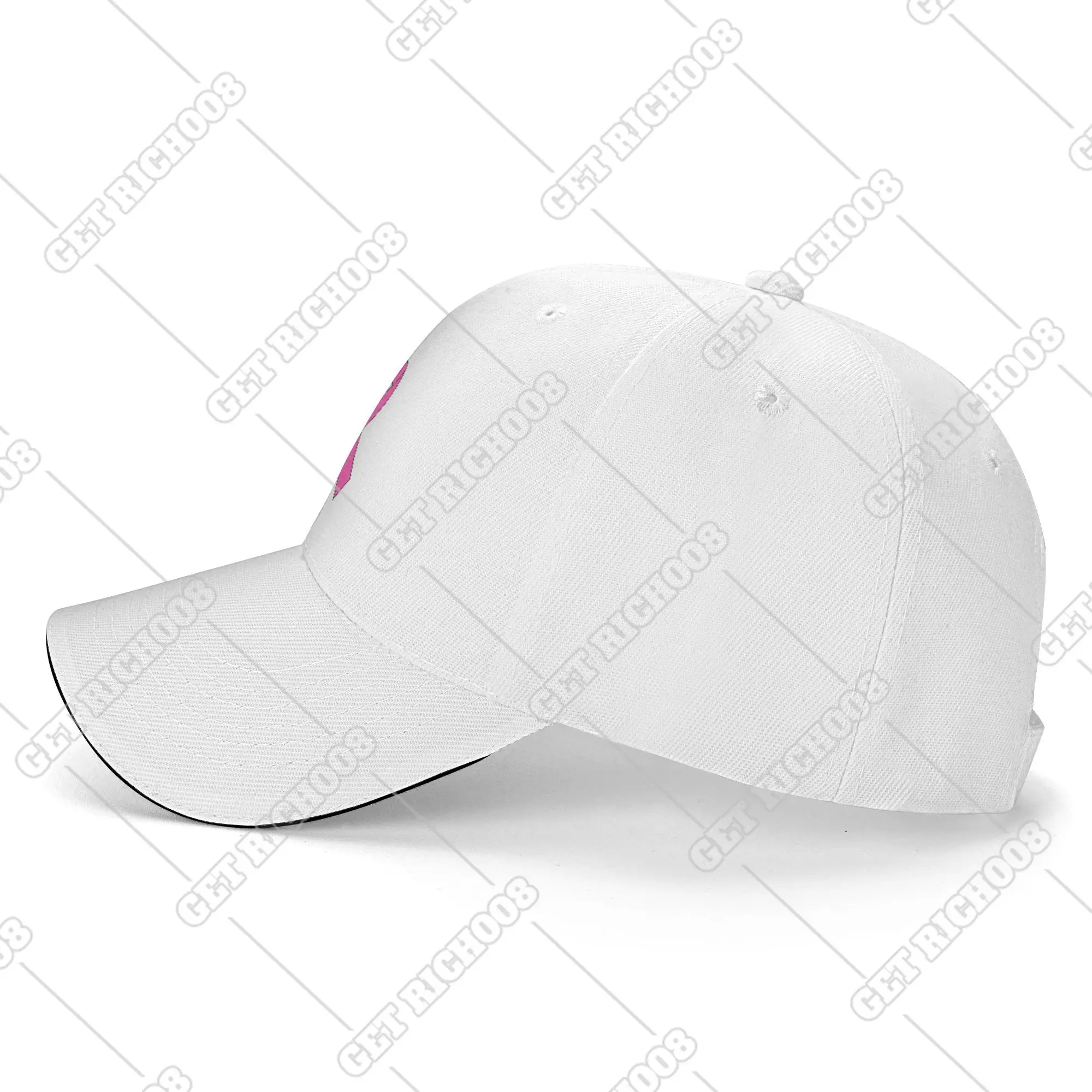 Gorra de béisbol de concientización sobre el pecho con cinta rosa, ropa de octubre, gorra Snapback rosa, gorras para hombres, mujeres, talla única, adulto, Unisex, informal