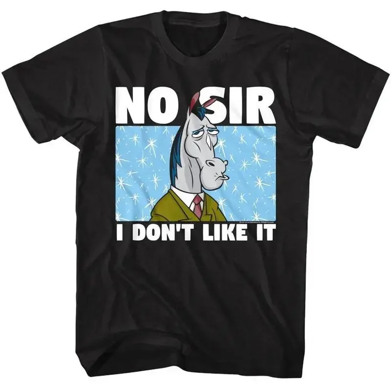 Ren and Stimpy No Sir Mr Horse Men's T Shirt