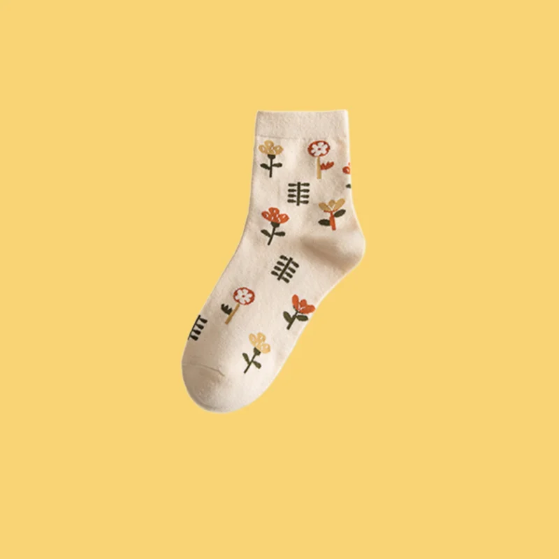 Chaussettes de confinement absorbant la transpiration pour femmes, bas en coton pour dames, automne et hiver, 2/5 paires, nouveau, 2024