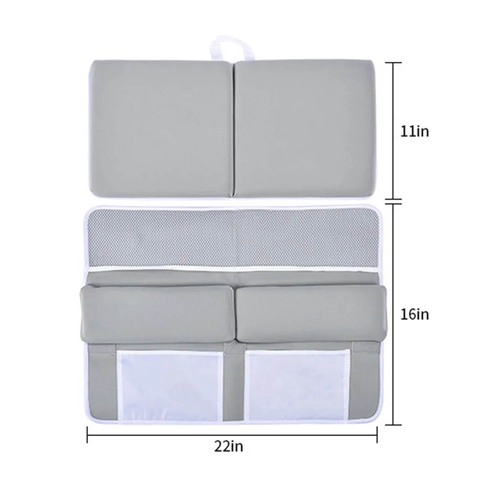 Kids Bathing Mat Children Bath Kneeler Rest Pad Set Elbow Support Knee Mat Kneeling Pad Bathtub Arm Support Kneeling Mat #WO