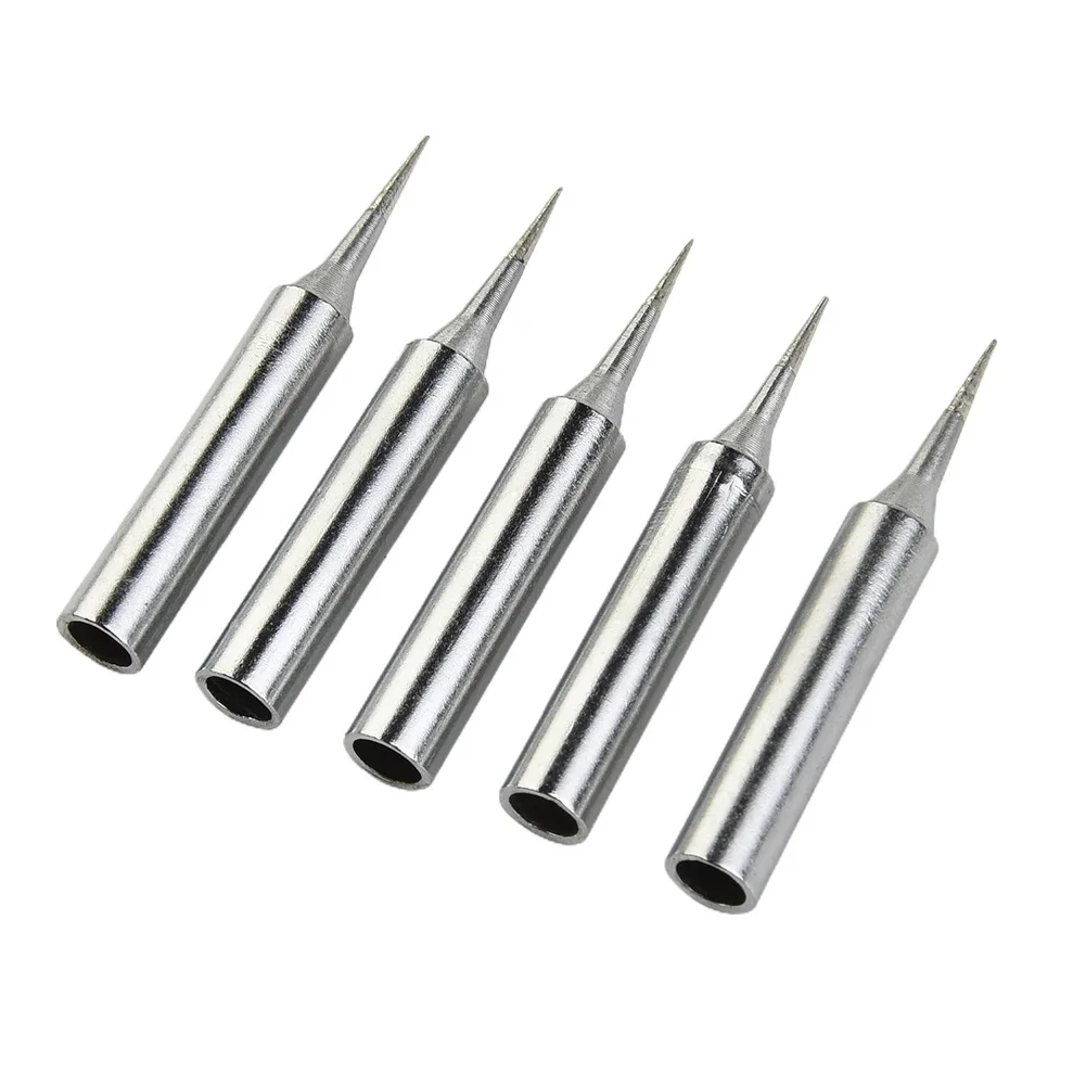 

Pratical Soldering Tips Soldering tips Solder Iron Head Pure Copper Replacement 900M-T-I For 936 937 Pure copper