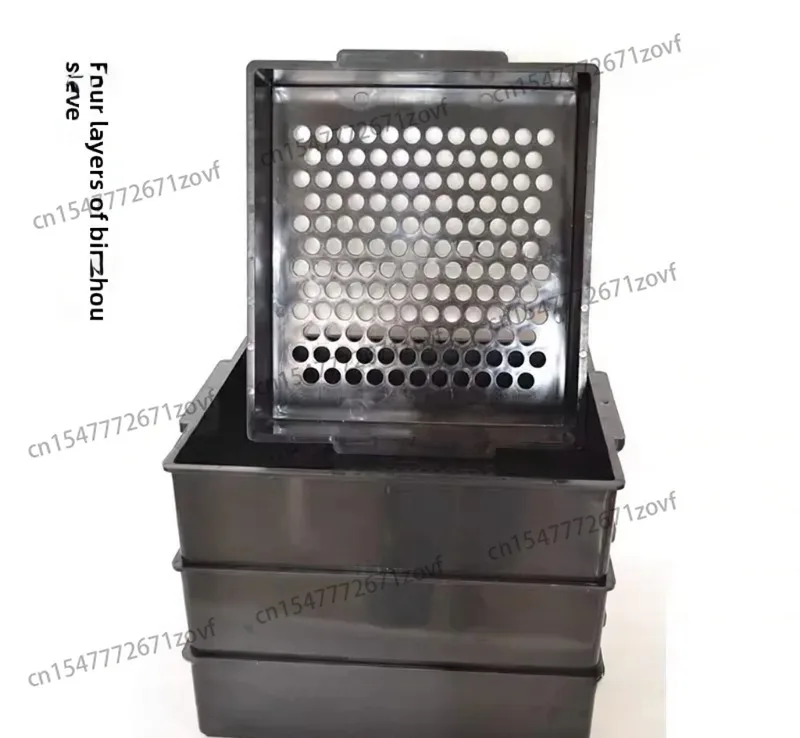 Penn Sieve Forage Analysis Sieve TMR Particle Separation  4 Layer Feed Analysis Sieve Pasture Special Tools