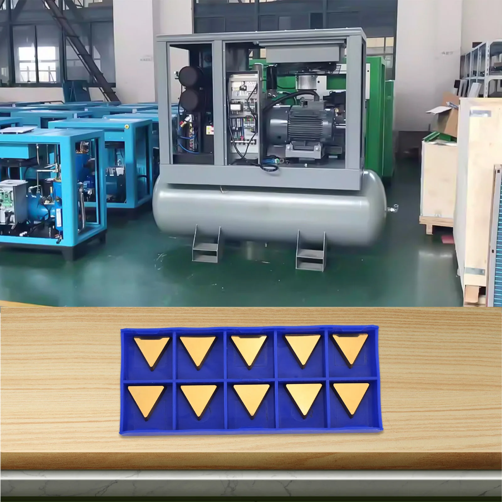 TPMR160304 YBC251 Carbide Turning Blade for CNC Lathe Insert Suitable for Various Machining Environments (10pcs)