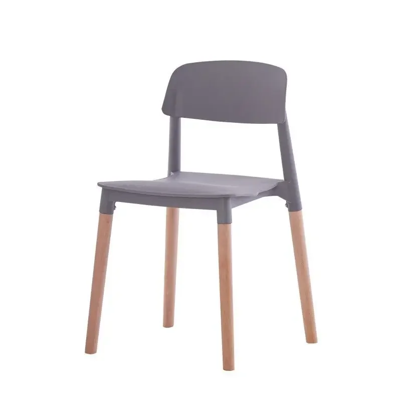 

Plastic chair back chair household dining chair simple