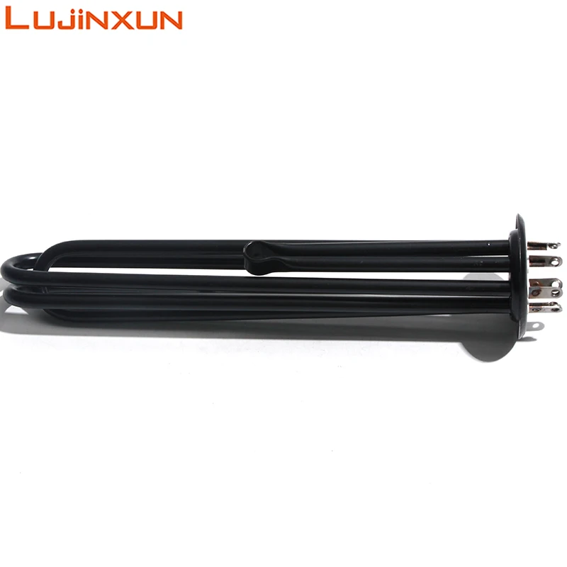 LUJINXUN 380V Boiling Water heater Waterproof scale heating tube Flange/Disc 63mm  3KW/6KW/9KW/12KW