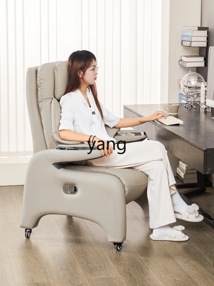 

LTT Leather Office Business Chair Comfortable Sitting Home Computer Chair