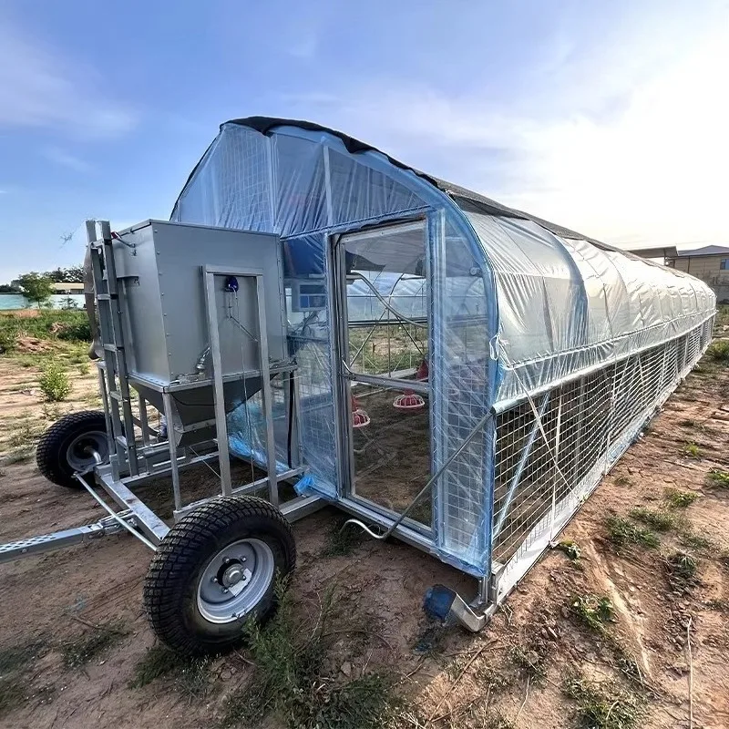 Excellent Load-bearing Capacity Resistance Deformation Portable Structure 150kg Chicken Coop Customized