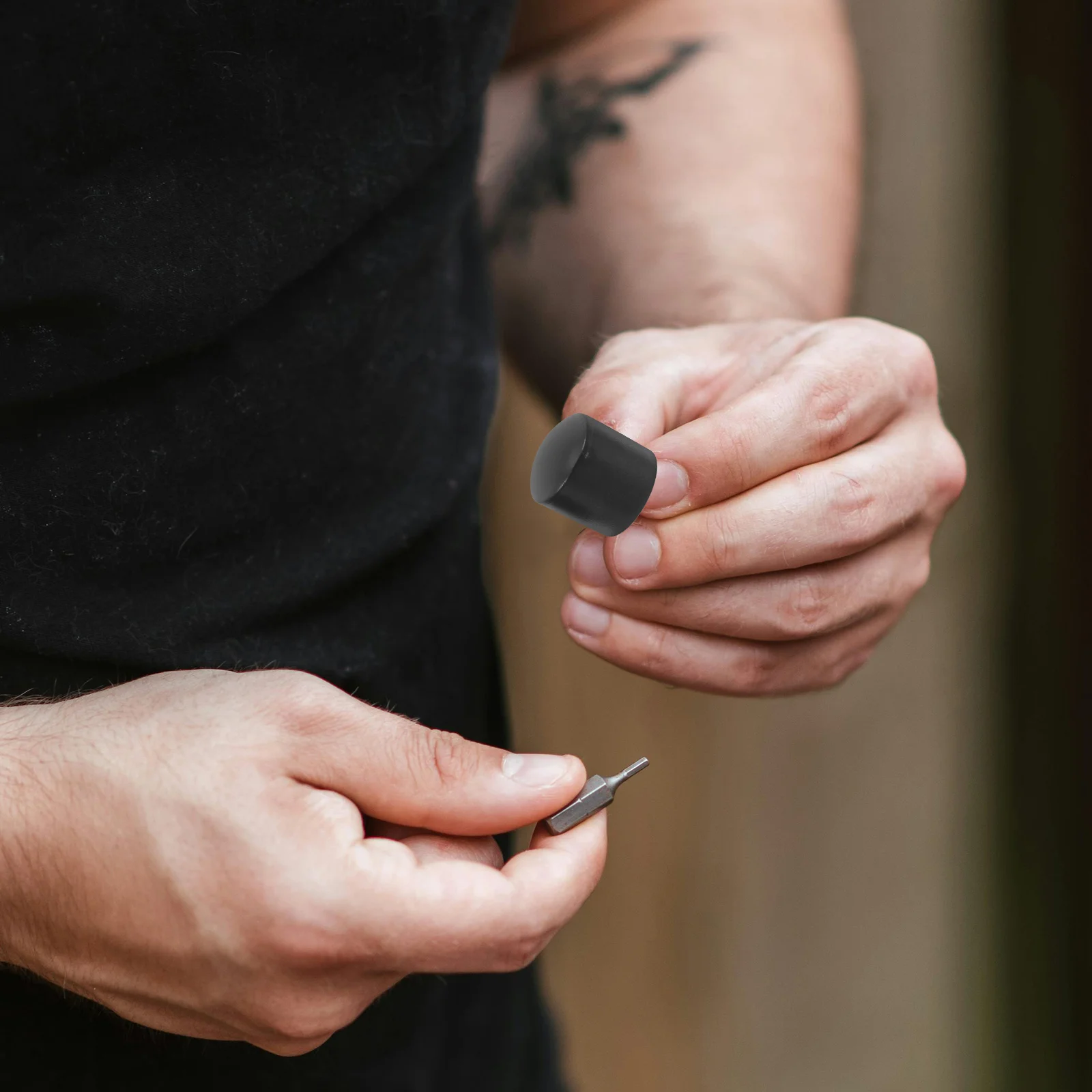 

50pcs 16 Mm Tent Accessories Rubber Caps Outdoor Pole Protection Covers For Camping Hiking Tarp Canopy Gear Black