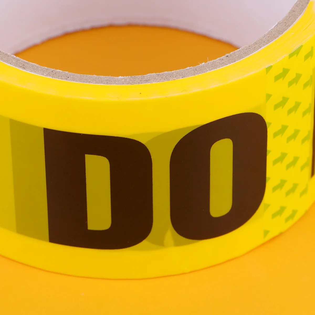 2pcs 2Rolls Do Not Enter Warning Tape Yellow Waterproof Wear-Resistant Pvc Safety Sticker For Floors Walls Pipes Equipment Grind