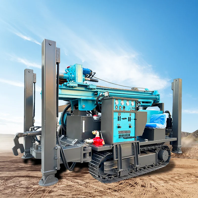 تخصيص المحمولة آبار المياه العميقة آلة حفر الآبار الديزل الهوائية الروتاري آلة حفر الآبار الصغيرة