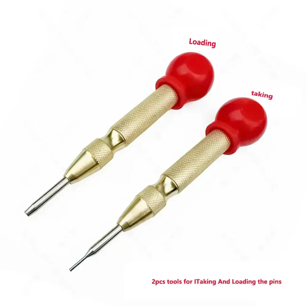 2pcs/set Replacement Pins Quick Taking and Loading Folding Remote Control Key Fixing Pin Tools
