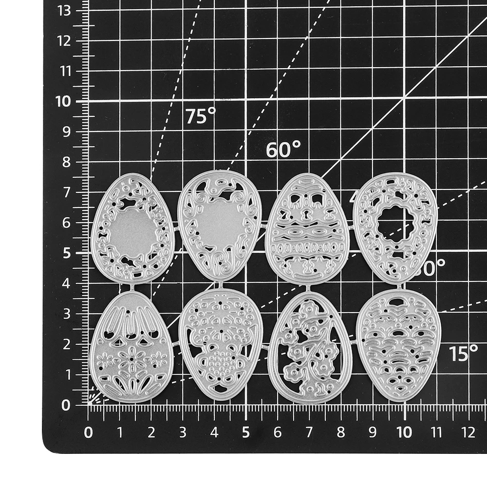 Easter egg Metal Cutting Dies Embossing Diecut 2025 New For DIY Easter Card Making Scrapbooking Crafting Supplies