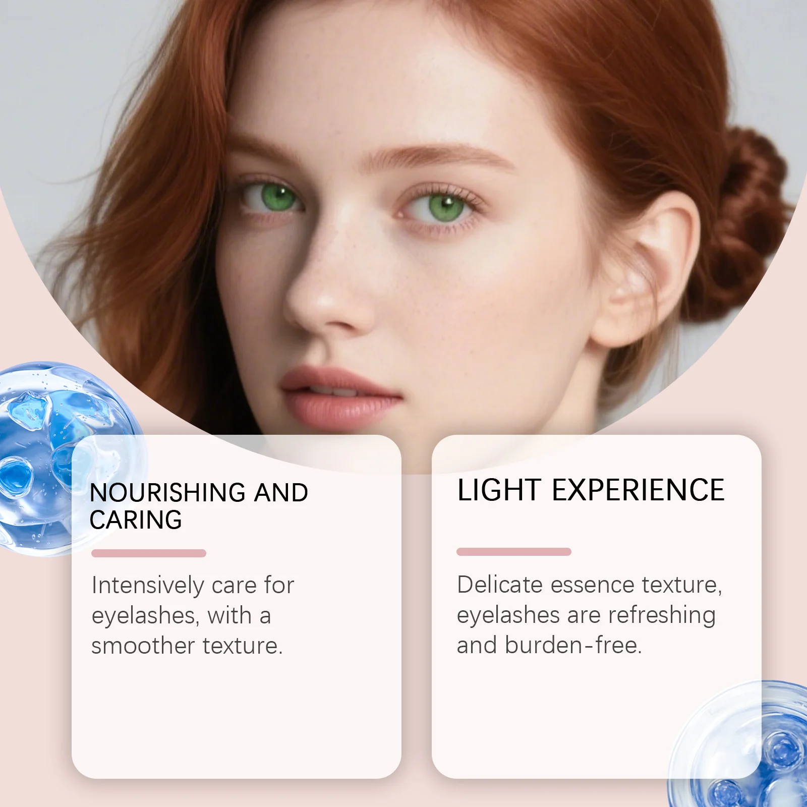 Le ciglia ricci nere jet nutritive liquide per ciglia Hoygi non sono facili da prendere di ciglia più lunghe e più spesse, cura degli occhi, trucco