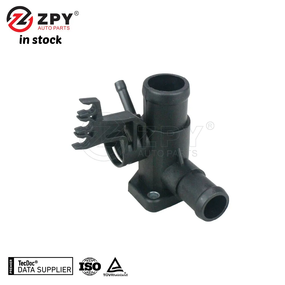 ZPY 新しい高品質冷却水フランジ VW シート 1.8L/2.0L 037121133E