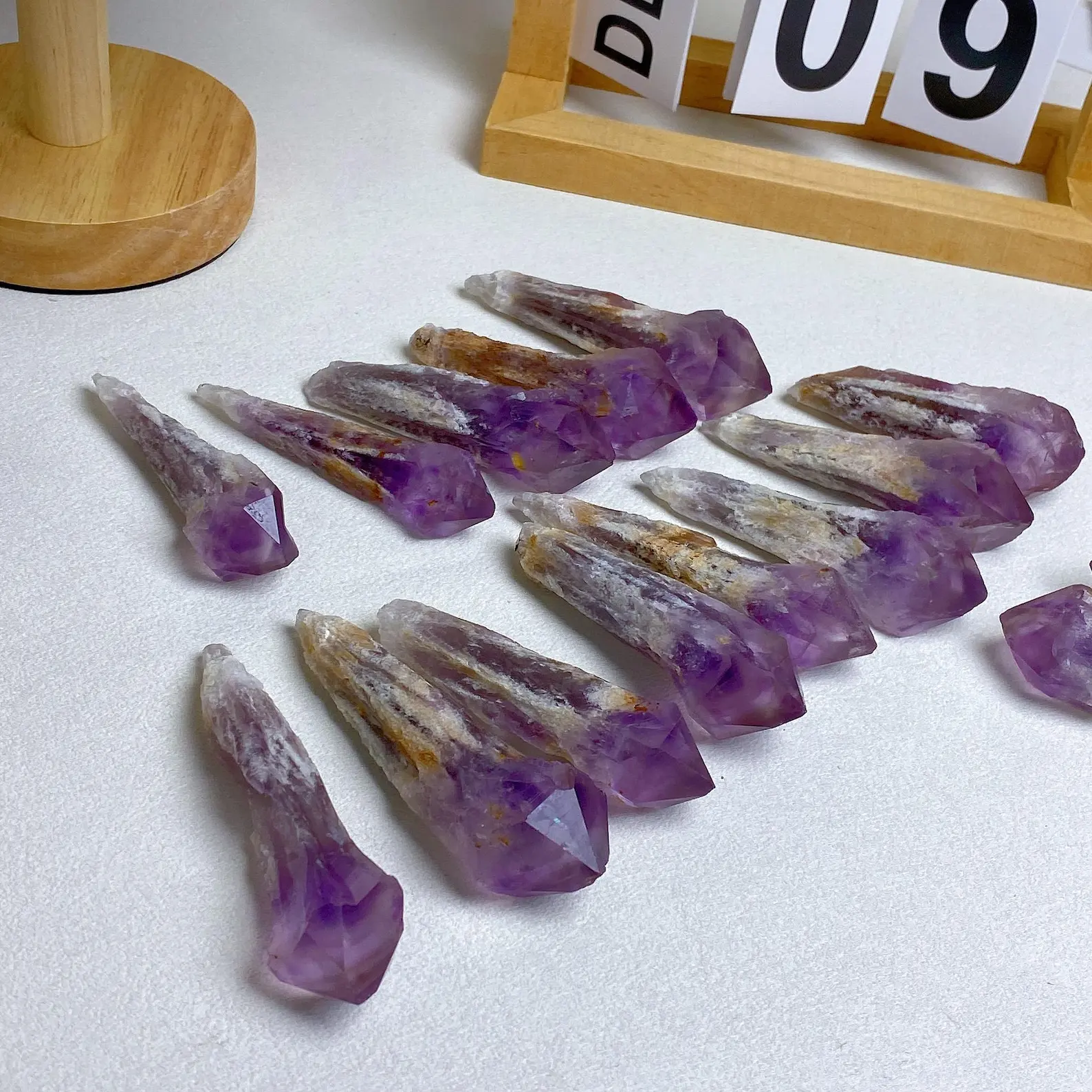 Natural Amethyst Scepter,Amethyst wand,Quartz Crystal Wand Point,Brazil,Gemstone Home Decor,Reiki healing,Energy Gifts