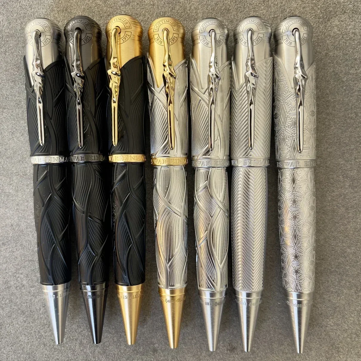 

Высокое качество MB Pangerder Grimm Ink Pen, чернильная ручка, ручка для письма, ограниченная серия, шариковая ручка-ролик, подарок