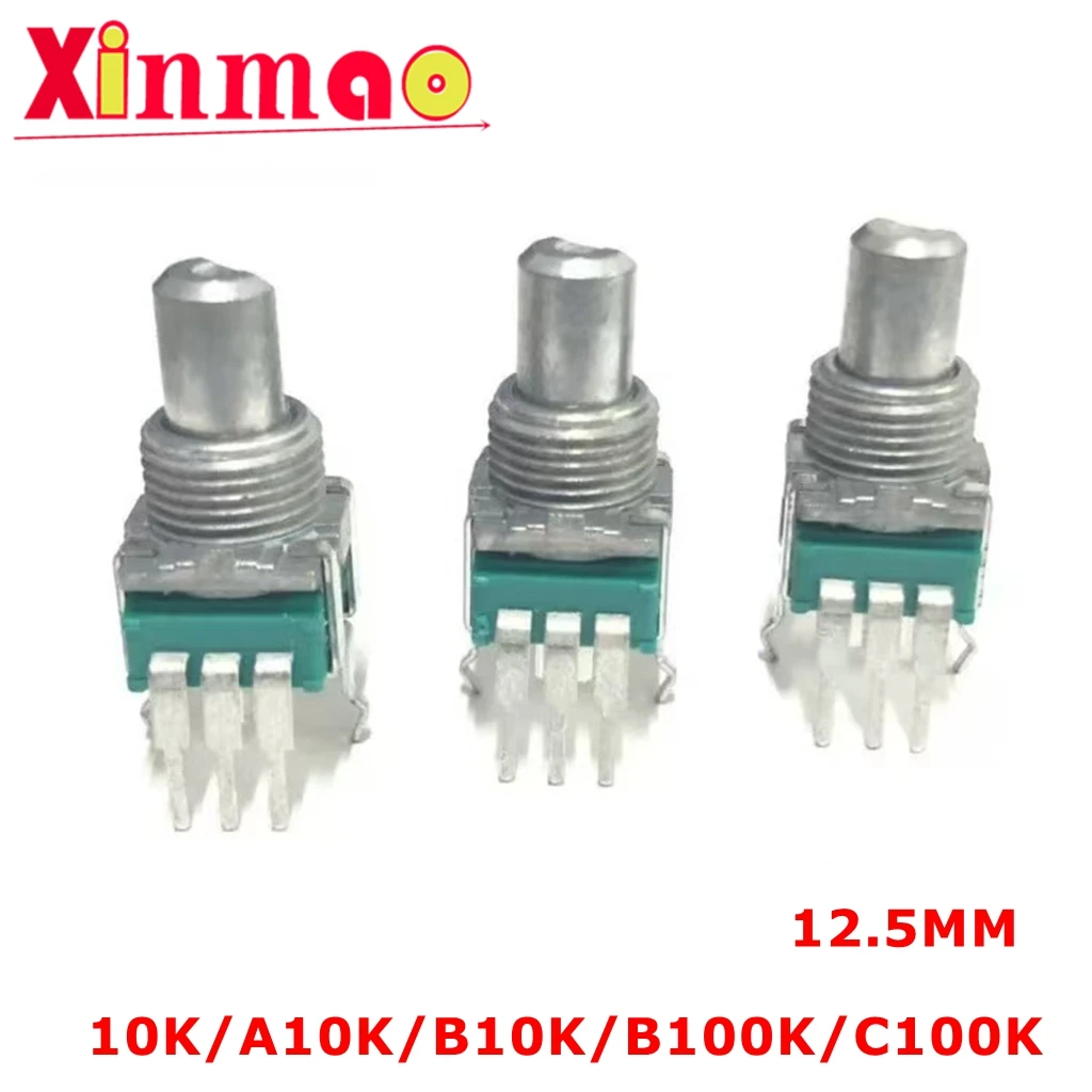 1pcs ALPS Precision Potentiometer RK09L1140A66 RK09L1140A5E 5K/10K/50K/100K/B1M 12.5mm
