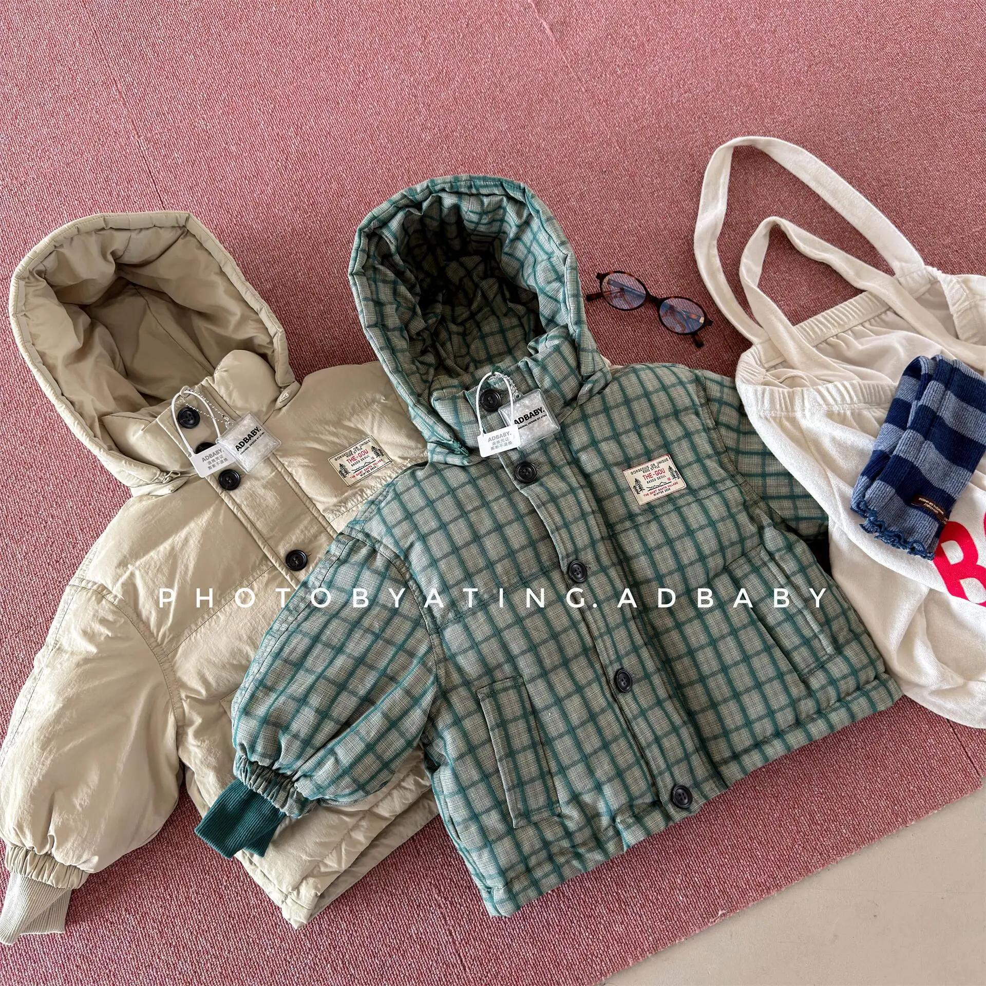 OLEKID Winter Kids Babys Girls Down Jackets 1-6Yrs Children Girls Hooded Ski Outerwear Coats Infant Girls Snowwear Parka Outfits