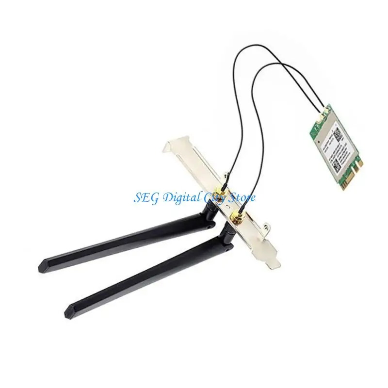 محول U75B WiFi مع بطاقة WiFi متوافقة مع 4.1 2.4 جيجا هرتز 300 ميجا بت في الثانية 5 جيجا هرتز 867 ميجا بت في الثانية