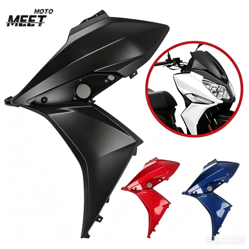 Original Left Front Side Panel Cover for SYM Jet XS 150T-9 / 9B / 150 / 180 4V Motorcycle Front Fairing Cowl