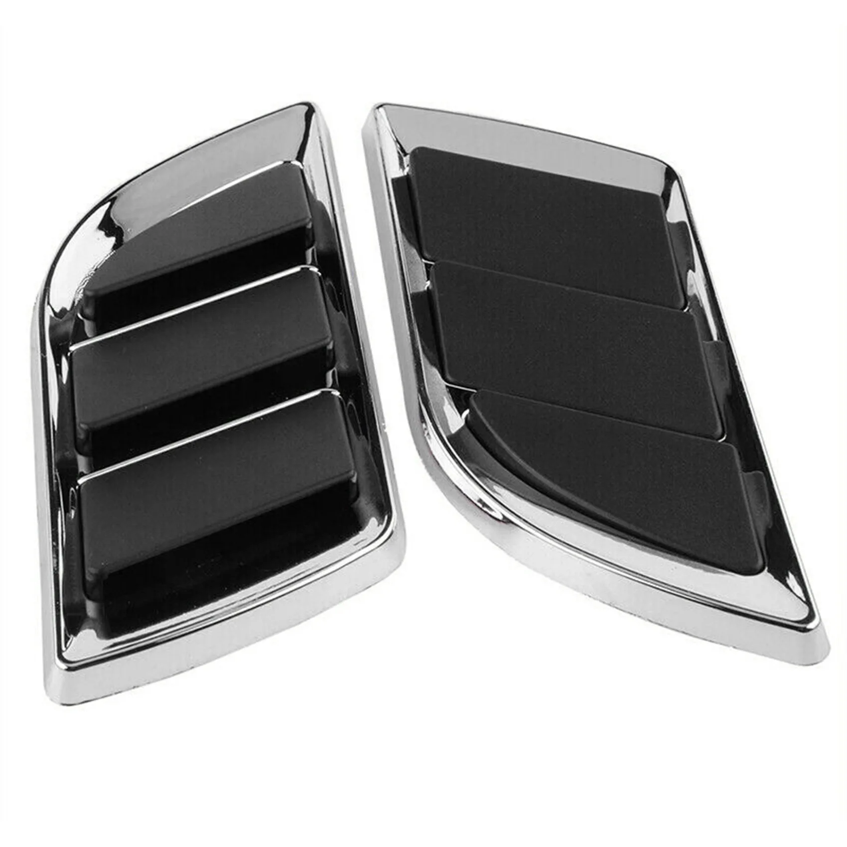 Car Side Air Flow Vent Fender Hole Cover Intake Grille Duct Decoration Sticker