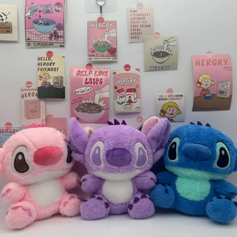 

Disney Kawaii 20cm Plush Toy Lilo&Stitch Cartoon Cute Stuffed Doll Cushion Character Home Decoration Gift Wholesale