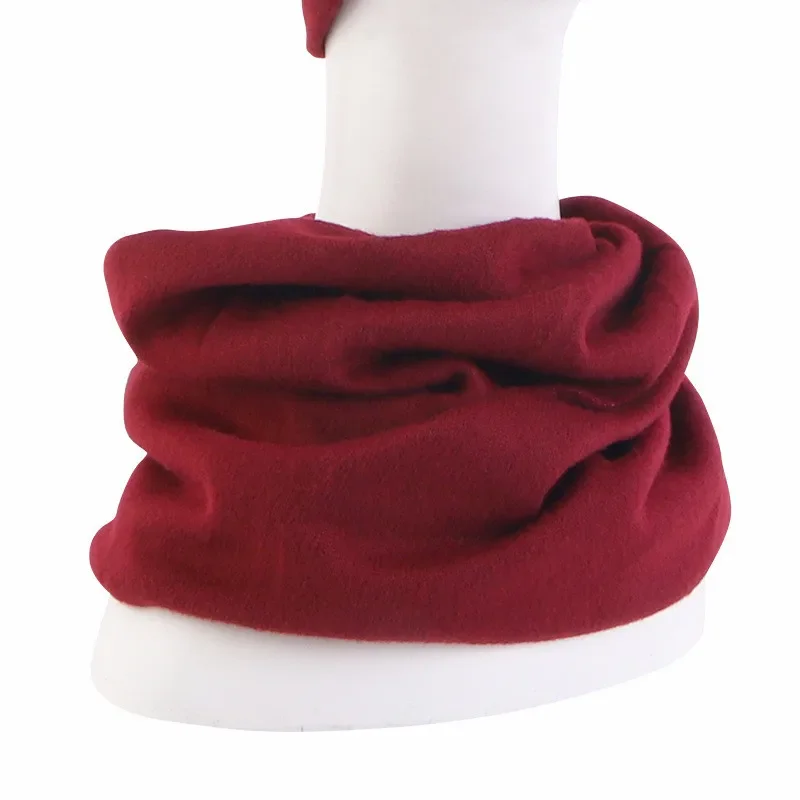 Warm Cycling Headwear Cashmere Fleece Neck Tube Bonnet Ear Warmer Skating Running Sport Scarf Face Camping Hiking Neck Warmer