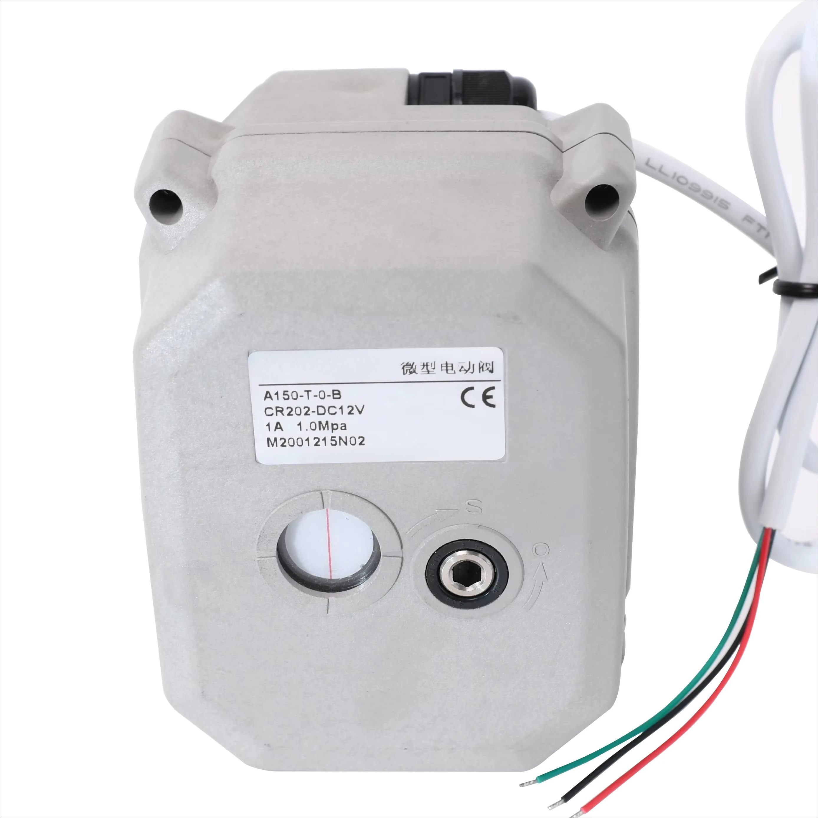 

IP67 CE ROHS Tonhe Tonheflow A150 CR301 DC12v Electric Actuators Motorized Valve Actuator with Manual Override