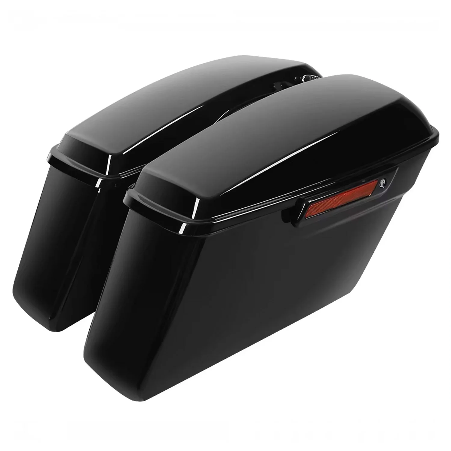 OEM Hard Saddlebags with Latch Key Travel Bags Storage for Harley Touring Road King Electra Street Glide Ultra-Classic 2014~2023