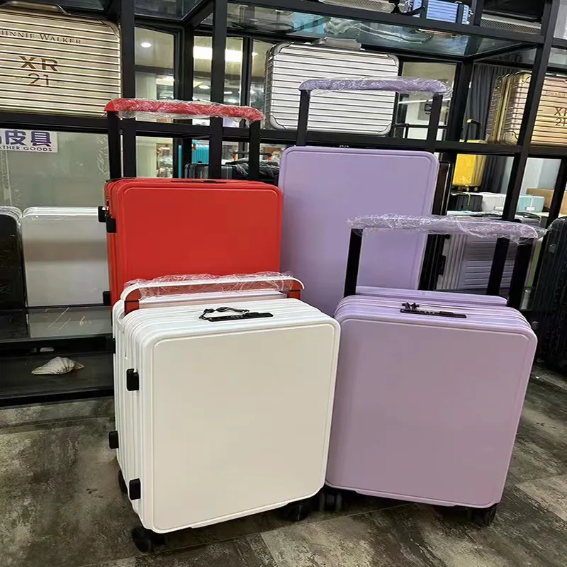 Valise à main à roulettes avec fermeture éclair BLOLock, valise à roulettes, sac à bagages Trolley, voyage à la mode, nouveau, 2025