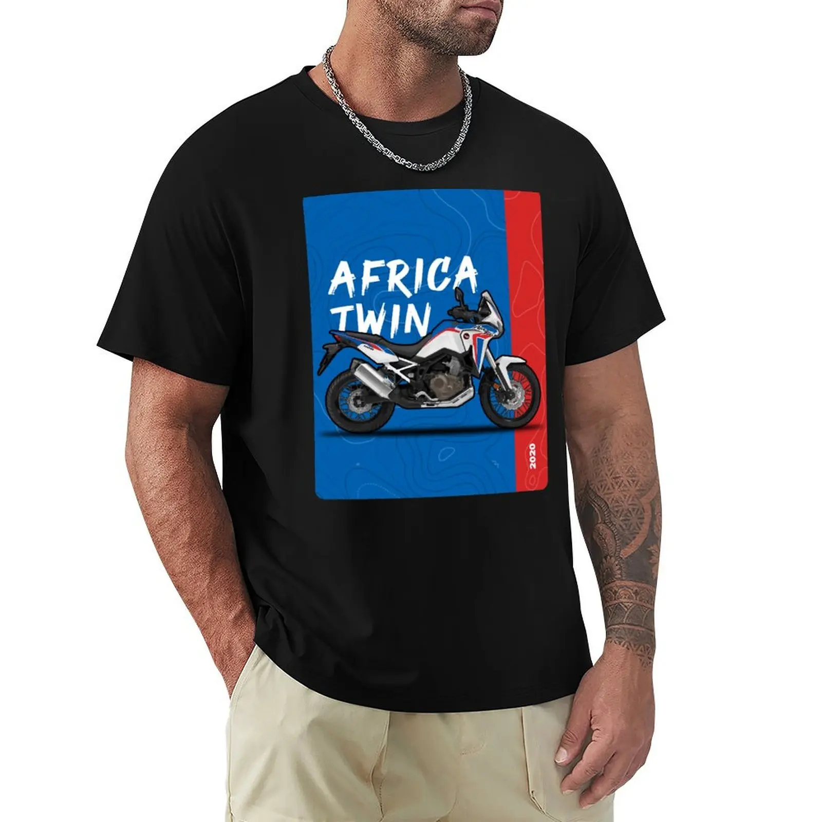 

Africa Twin T-Shirt Aesthetic clothing summer shirt men t shirts