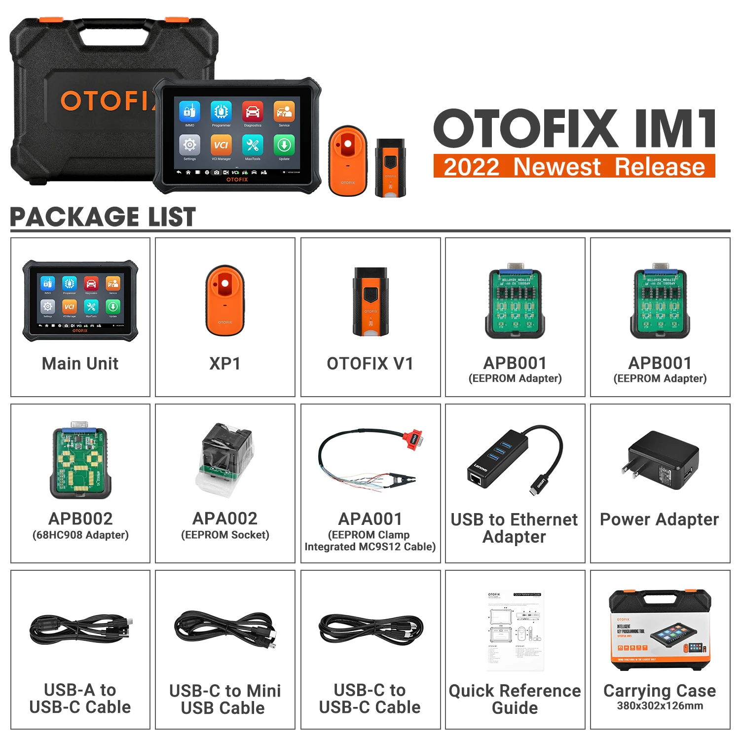 Key FOB Programming Tool OTOFIX IM1 Diagnostic Tool 2 Year Free Update XP1 Key Programmer Full IMMO Service Diagnostic scan Tool