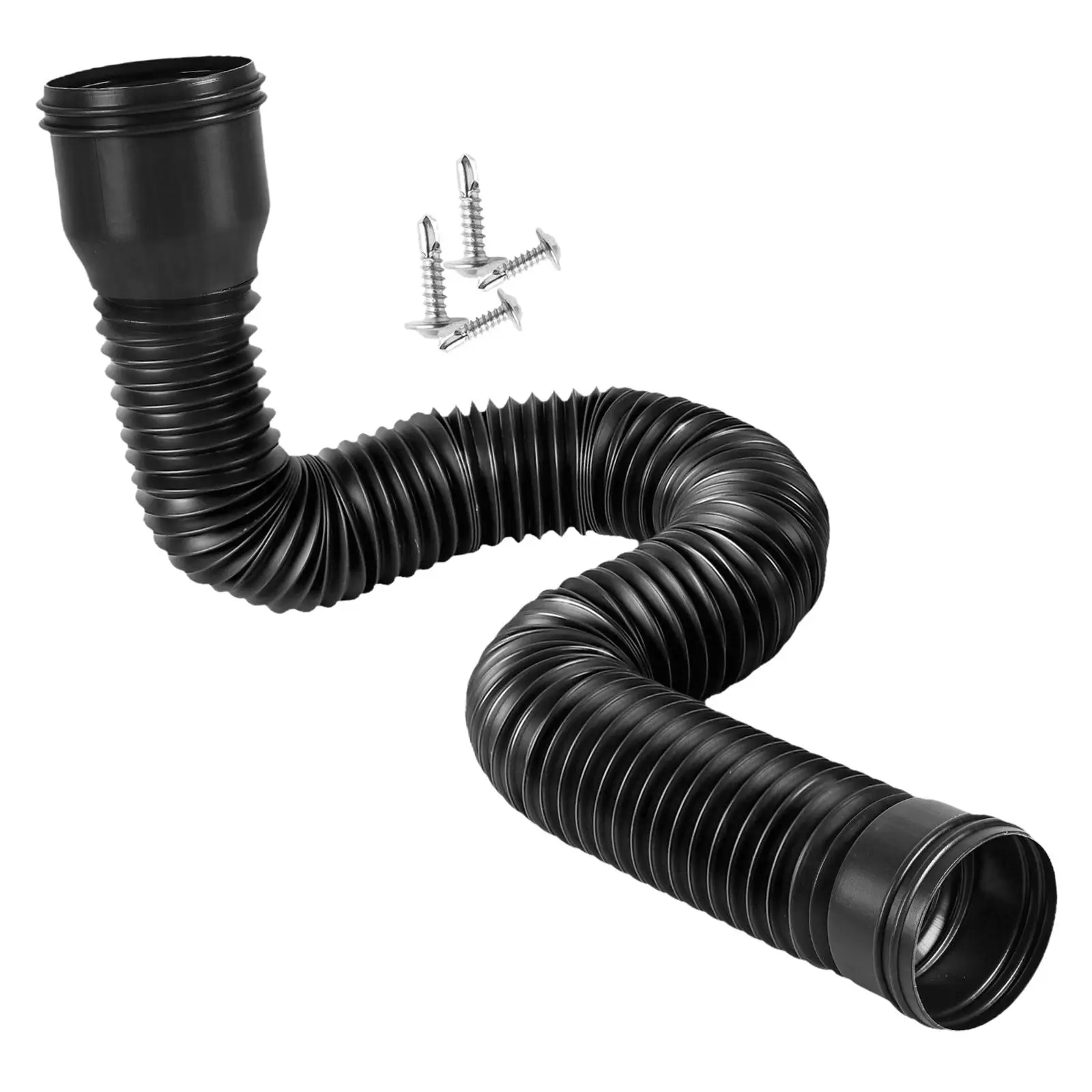 Regengoot Downspout Extensions Met Schroeven Connector Intrekbaar Voor Regenwater Drainage Flexibel Voor Tuin Tuinhuis Goot